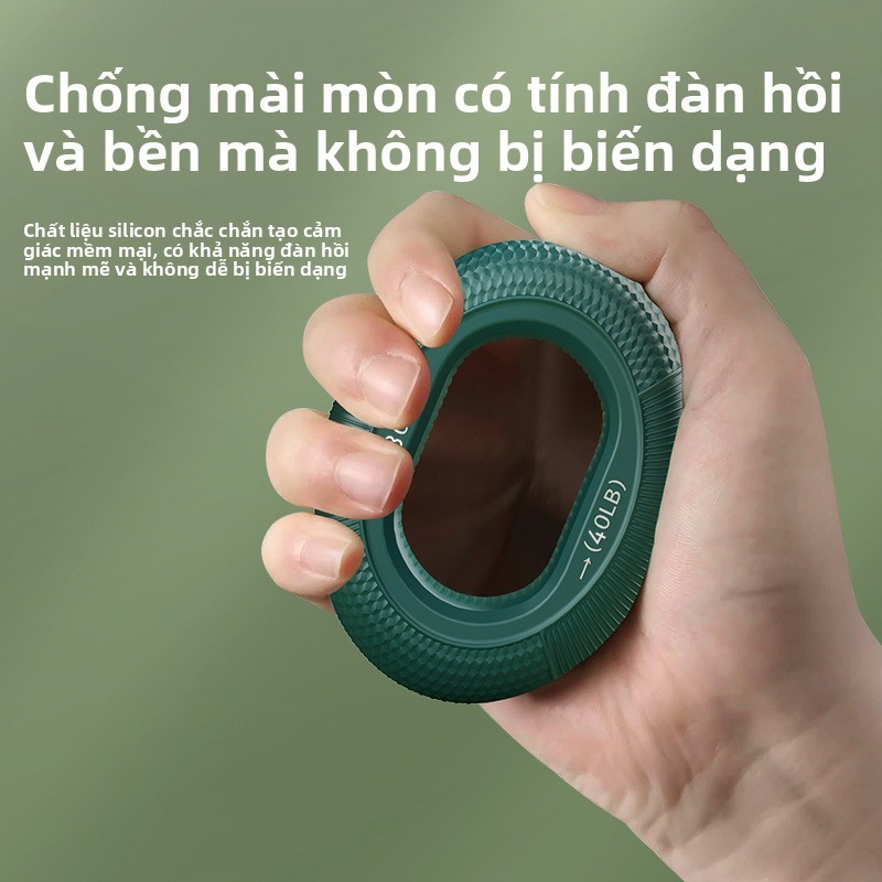 Silicone Grip Ring Thiết bị huấn luyện phục hồi chức năng ngón tay Thiết bị tập thể dục Unisex 20-80