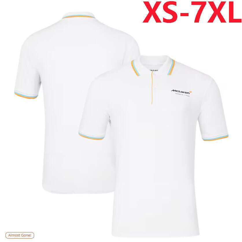 2026 Áo thun ngắn tay Unisex F1 mới + F1 McLaren Racing Team Jersey