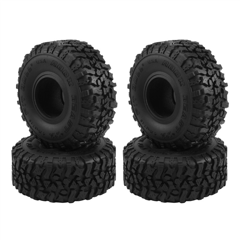 4 120mm 1.9 "Lốp Cao Su Lốp Bánh Lốp Cho 1 / 10 RC Xe Bánh Xích Xe Trục SCX10 Wraith RR10 Capra Trax