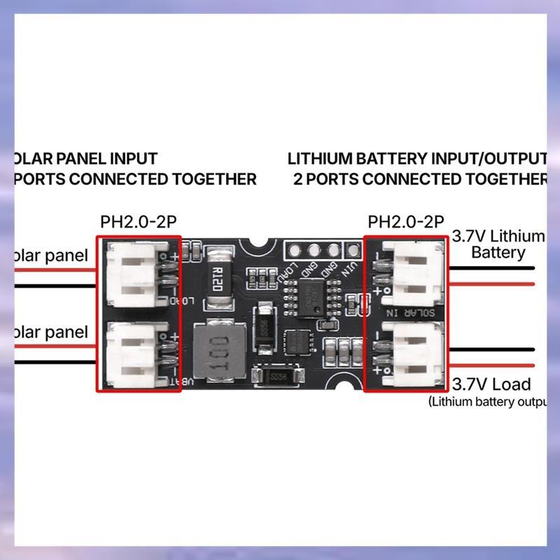 (V L A O) CN3795 MPPT cho bảng điều khiển sạc năng lượng mặt trời cho pin Li cho bảng điều khiển năn