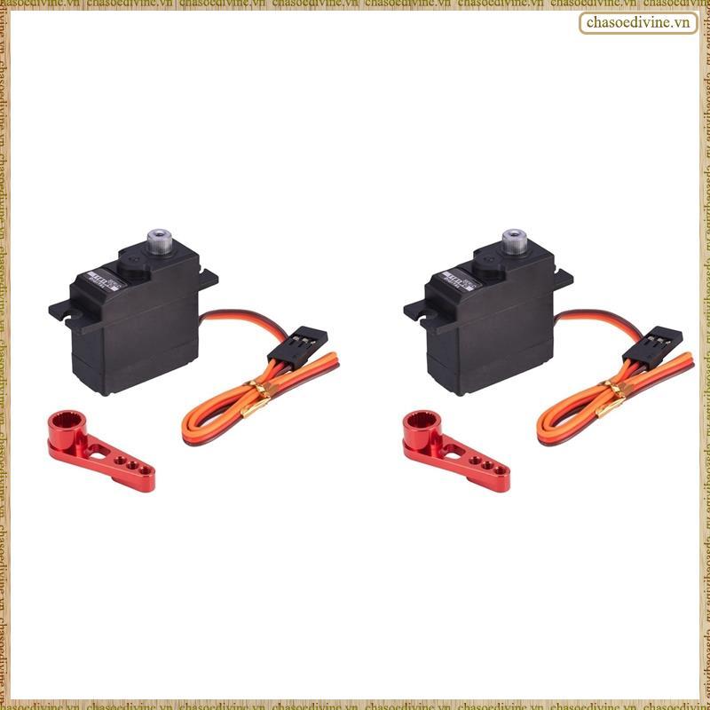 [K O G X] 2X 18G 3.5KG Bánh răng kim loại servo kỹ thuật số và cánh tay servo kim loại-1181MG cho cá