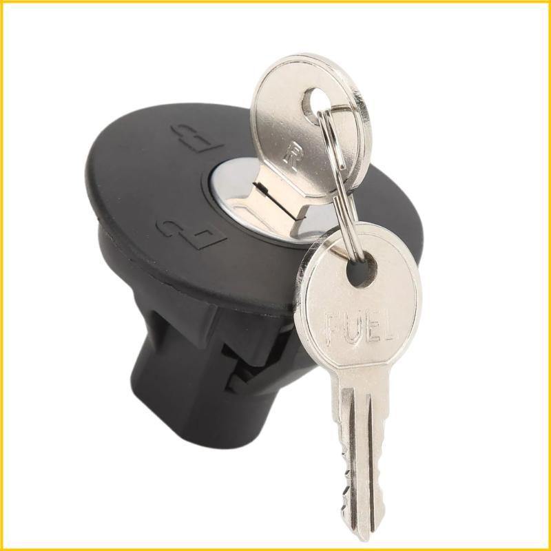 Nắp khí nhựa chịu thời tiết tốt hơn có khóa chìa khóa 8U5Z9C268B Vỏ bình xăng chịu thời tiết Dễ sử d