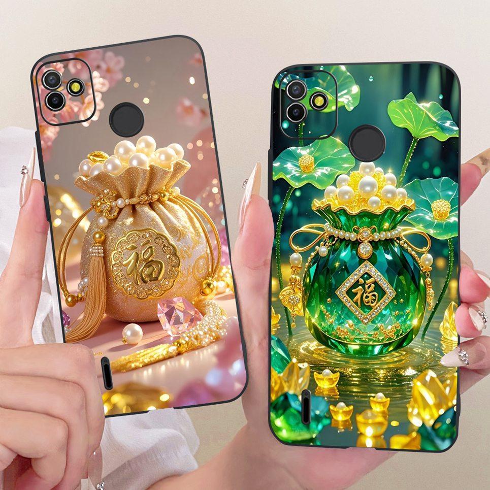 Ốp Silicon Mềm Trong Suốt Cho Tecno POP 5 BD2 BD2p BD3 BD1 BD2d Vỏ Điện Thoại Bướm Hoa Mèo Dễ Thương