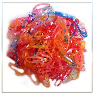 sỉ 1KG Dây chun buộc tóc nhiều màu siêu dai cho bé