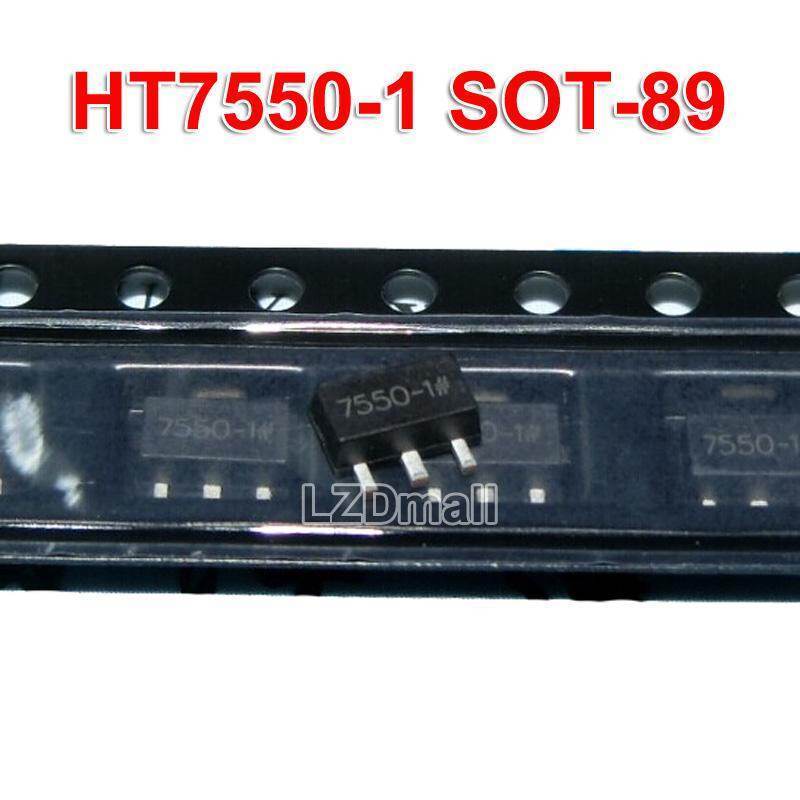 20 Chiếc HT7550-1 SOT89 HT7550 HT7550A-1 7550-1 SMD Thấp Thả Điện Áp Bộ Điều Chỉnh Mạch Ba Đầu Cuối 