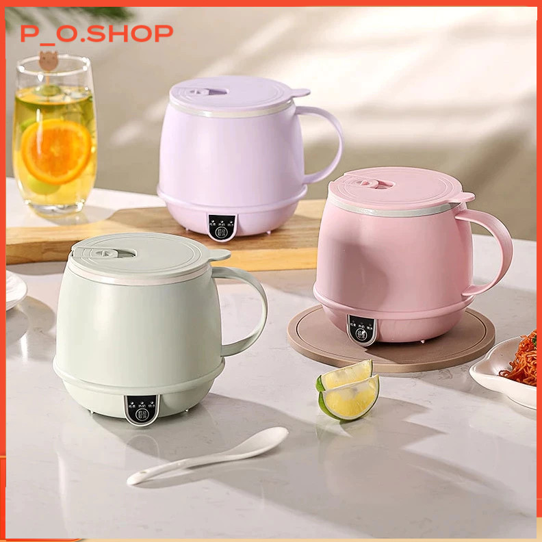 【🔥Rẻ】Cốc Điện Đa Năng Mini – Hâm Sữa, Đun Nước, Nấu Mì, Giữ Ấm, Nhỏ Gọn Mang Đi Du Lịch