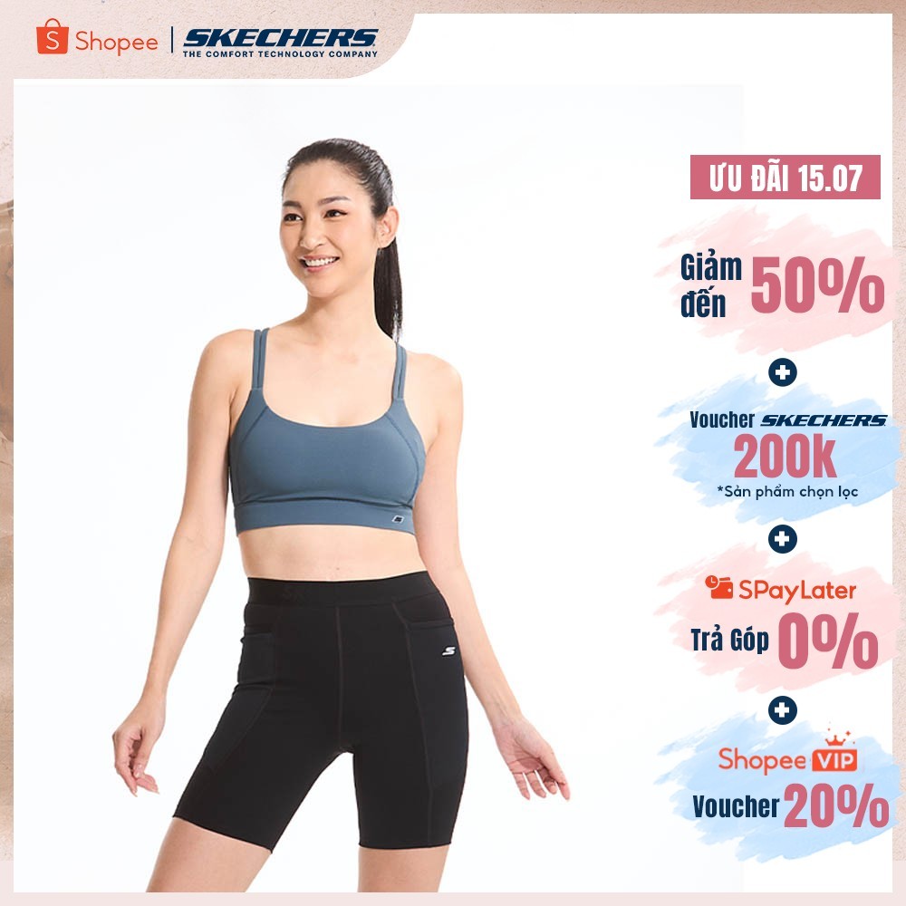 Short Tights Nữ Skechers City Running Club Short Tights - SP125W138-0018 Online Sale
