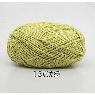 Len milk cotton MÁC ĐEN 50gram (full bảng màu)