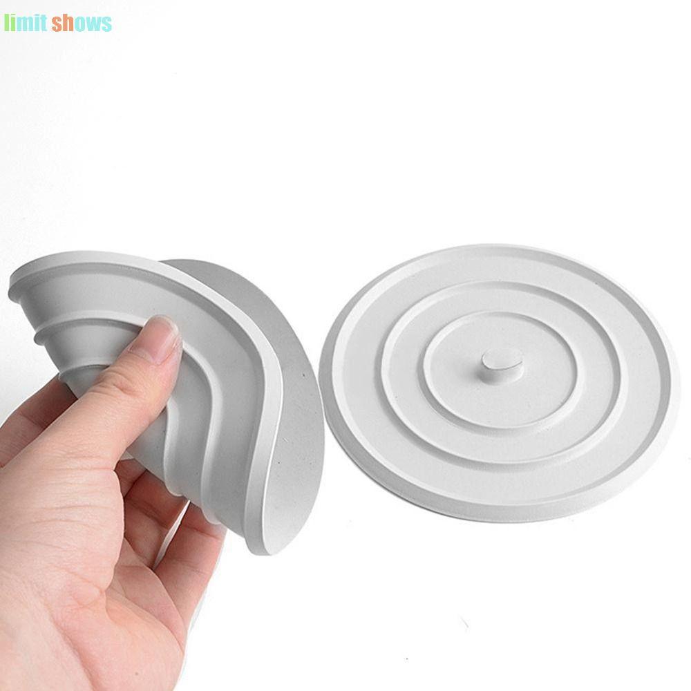 GIỚI HẠN SHOWS Drain Cover Silicone 1 Cái Bồn Rửa Tóc Chặn Phụ Kiện Phòng Tắm Bồn Tắm Mềm Chống Rò R