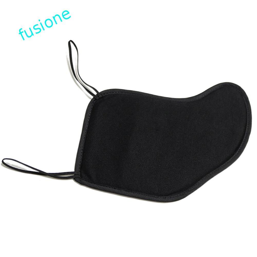 FUSIONEDGE Violin Vai Rest Pad, Đen / Đỏ Bảo Vệ Violin Chin Rest Pad, Fiddle Parts Cushion Cotton So