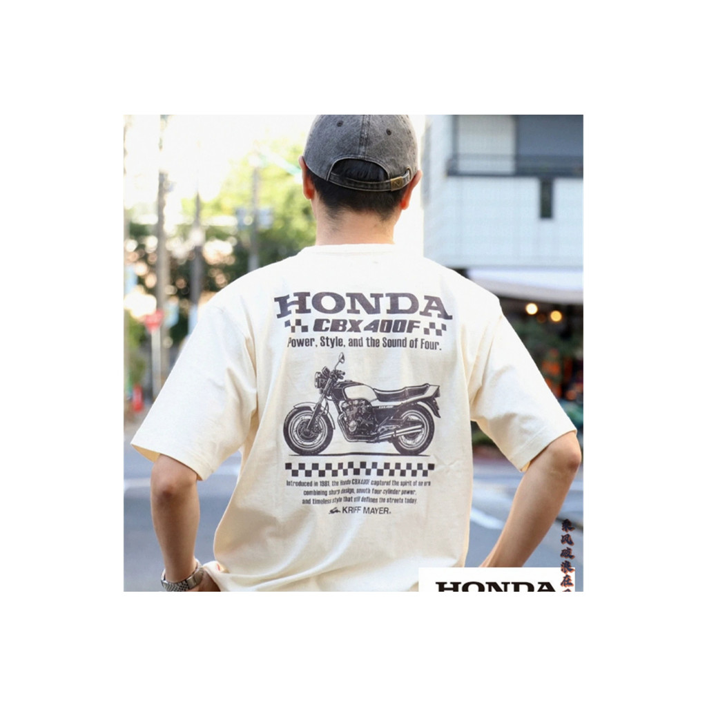 Áo thun ngắn tay xe máy HONDA 1981 Style CBX400F phong cách mới Hàng có sẵn