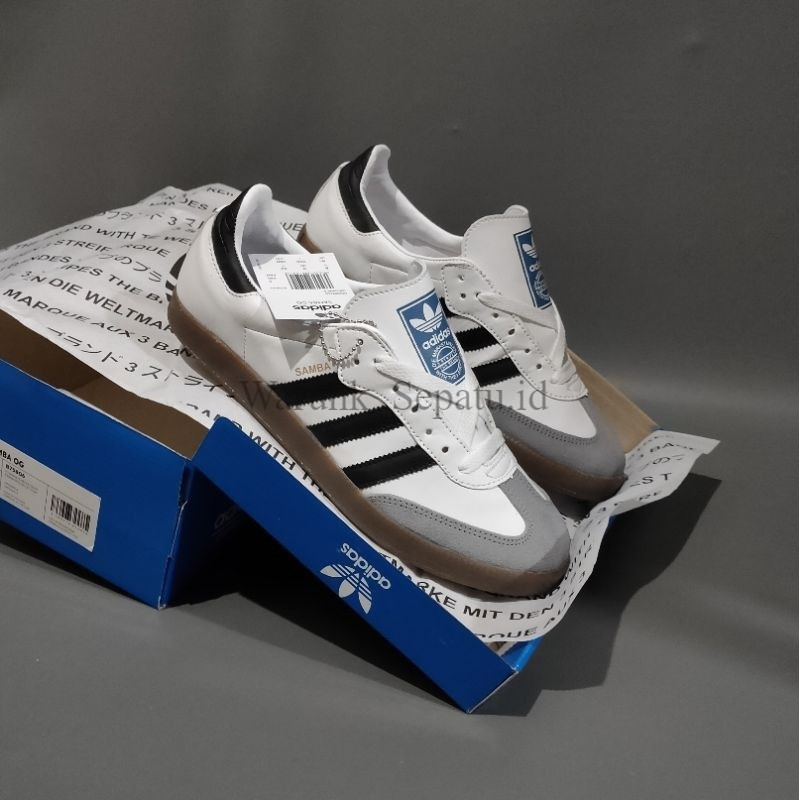 Giày thường ngày samba og B75806 FTWWHITE / BLCK / GUM màu trắng