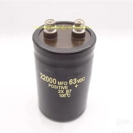 Tụ điện điện phân 63v22000uf xuyên tâm 22000UF 63V 50x80mm