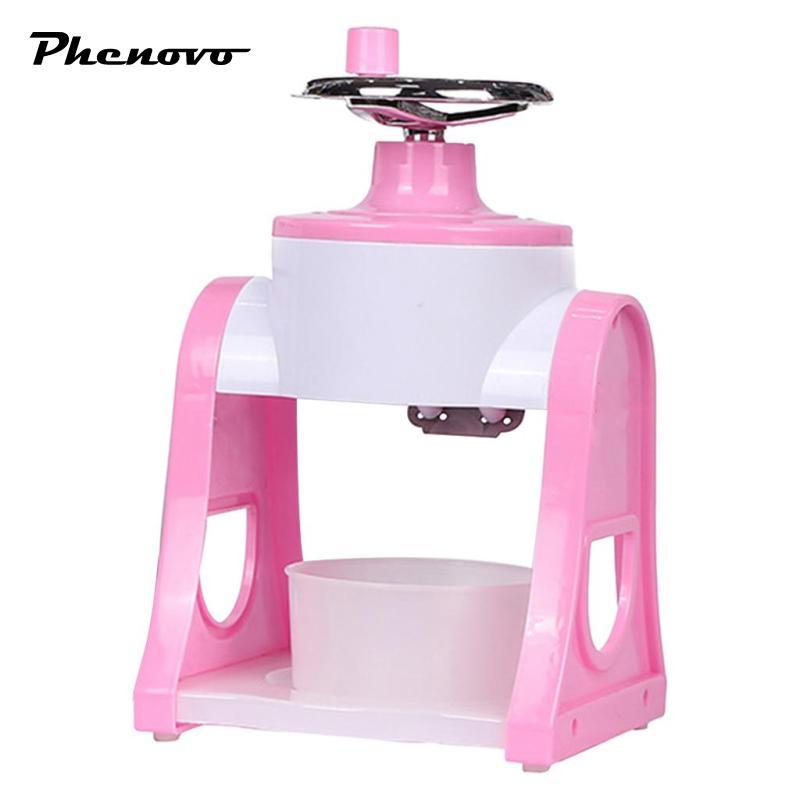 Hướng dẫn sử dụng di động Máy nghiền đá DIY Snow Cone Ice Shader Ice Breaker