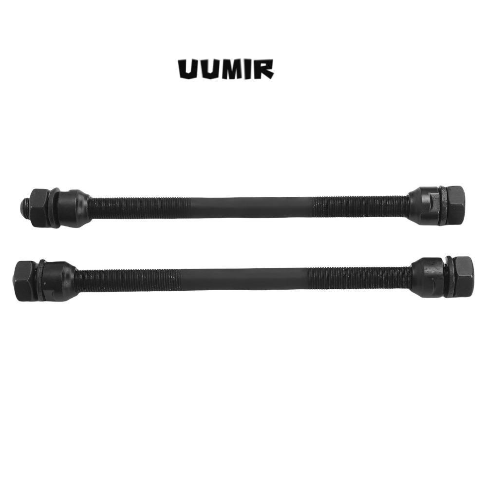 UUMIR 2 Trục Xe Đạp, Trục Trung Tâm Xe Đạp Thép 190mm, Đường Kính Bền 10mm Chiều Dài 190mm Trục Xe Đ