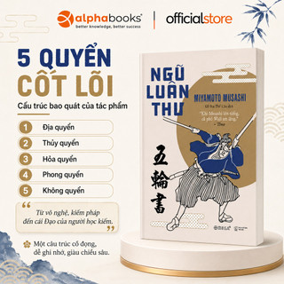 Sách - Ngũ Luân Thư - Binh pháp kinh điển của người Nhật - Miyamoto Musashi (Omega Plus)