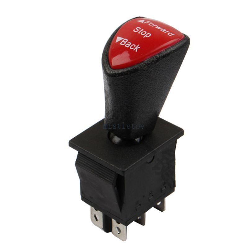 MIS Forwards-Stop-Back DPDT 6Pin Latching Slide Rocking Switch KCD4-604-6P