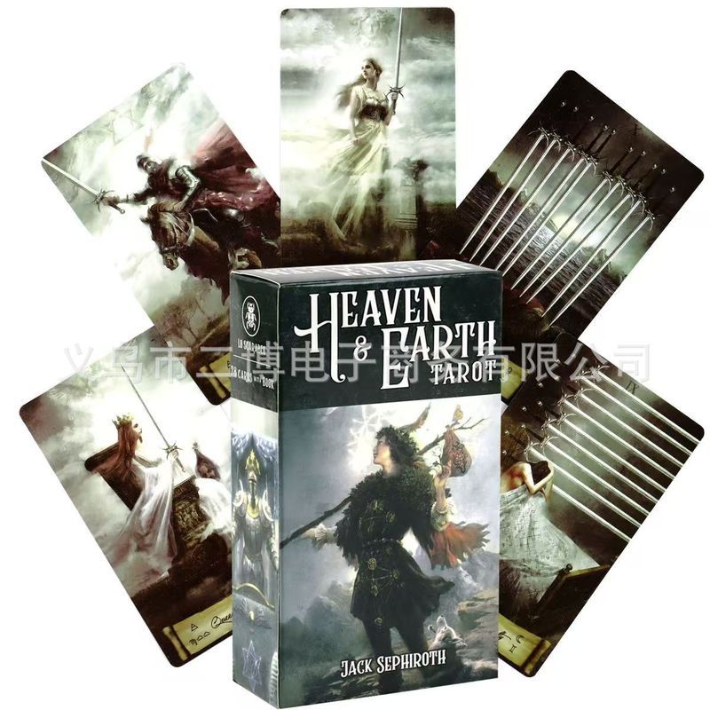 Thẻ trò chơi bảng Tarot Heaven Earth Tiếng Anh A072208260