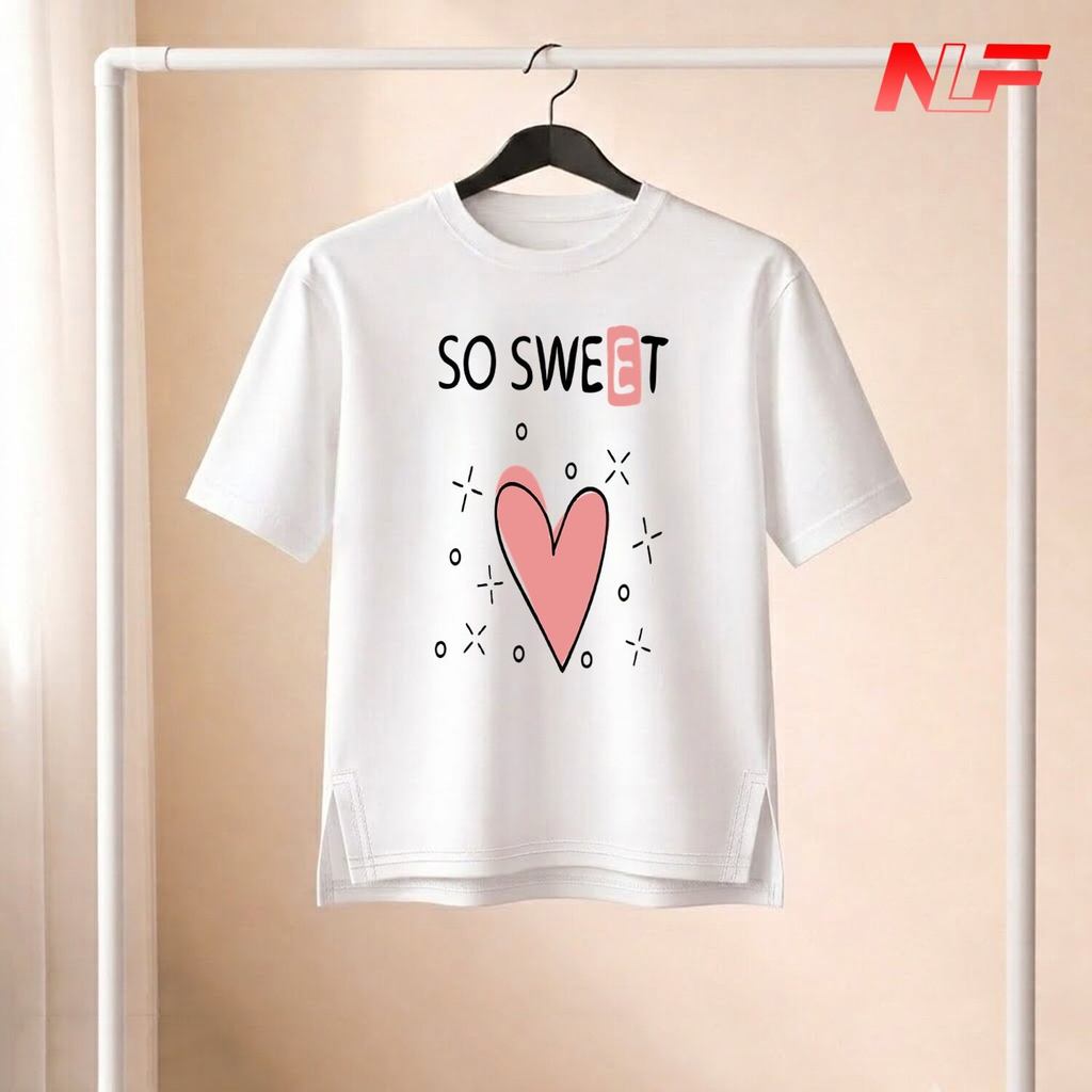 Áo Thun Tay Lỡ Xẻ Tà So Sweet XT-093 - NLF Store