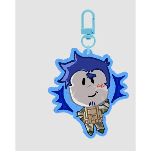 Forsaken - Guest1337 Charm Keychain Nang Decor Shop mica