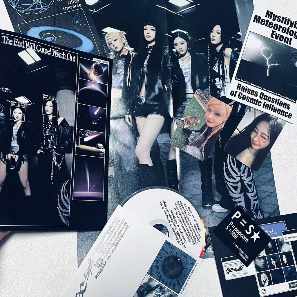 Zha Aespa Trở Lại Album Mới Chưa Mở Regular One Aespa Album Armage