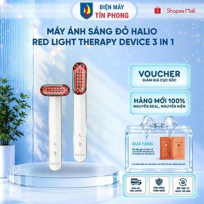 Máy ánh sáng đỏ Halio Red Light Therapy Device 3 in 1 - Bảo hành chính hãng 24 tháng