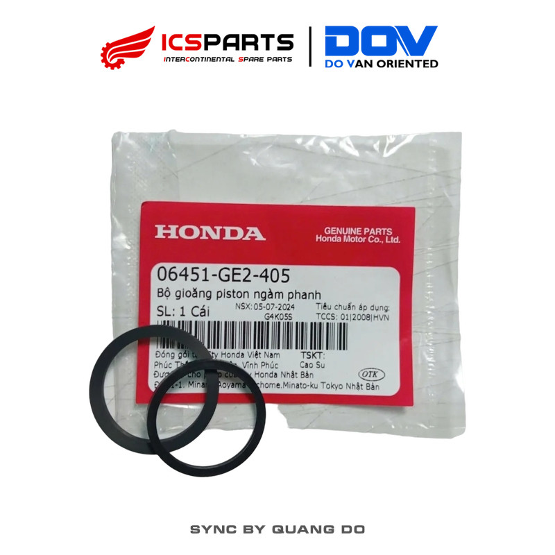 Bộ Gioăng Piston Ngàm Phanh HONDA Các Dòng xe (06451GE2405)