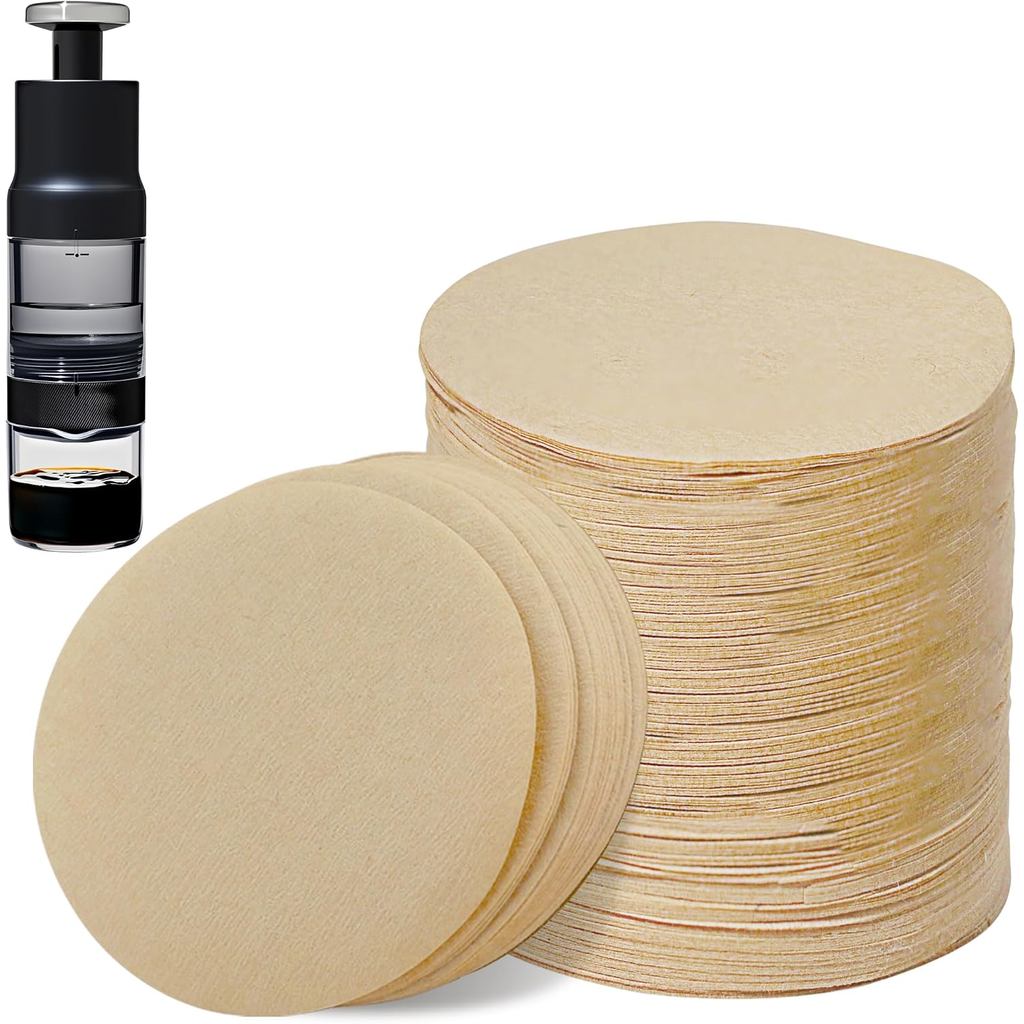 Bộ Lọc Cà Phê Tương Thích Với Máy Pha Nhanh OXO, 500 Chiếc Giấy Lọc Tròn Dùng Một Lần Cho Máy Pha Cà