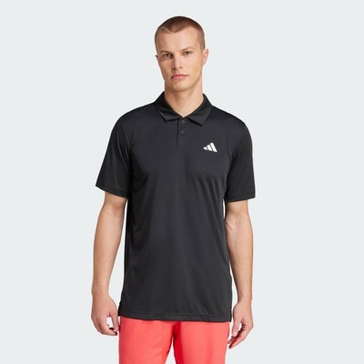 adidas Quần vợt & Padel Tennis Áo Polo Tennis Club Nam Đen JF8506
