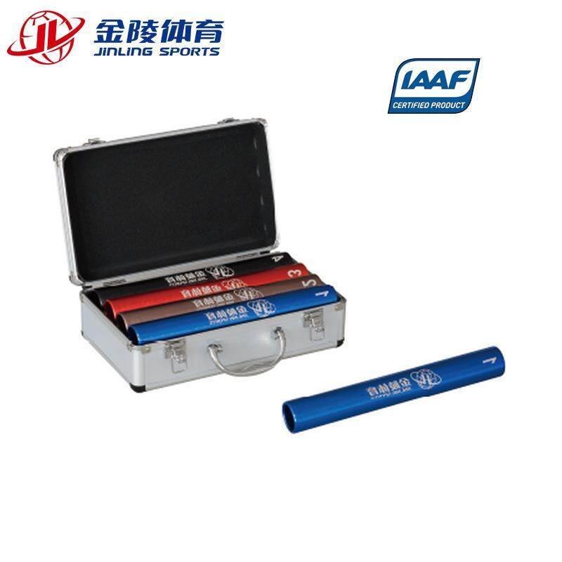 Gậy tiếp sức hợp kim nhôm Jinling JLB--3 đạt chuẩn IAAF thi đấu điền kinh chuyên nghiệp chính hãng