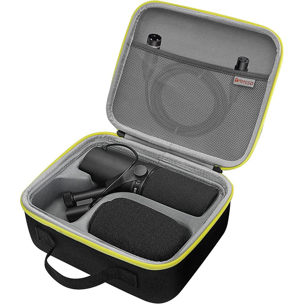 Hộp đựng micro Shure SM7B và Podcast - Chất liệu EVA cứng, Dây kéo hai chiều, Kích thước nhỏ gọn để 