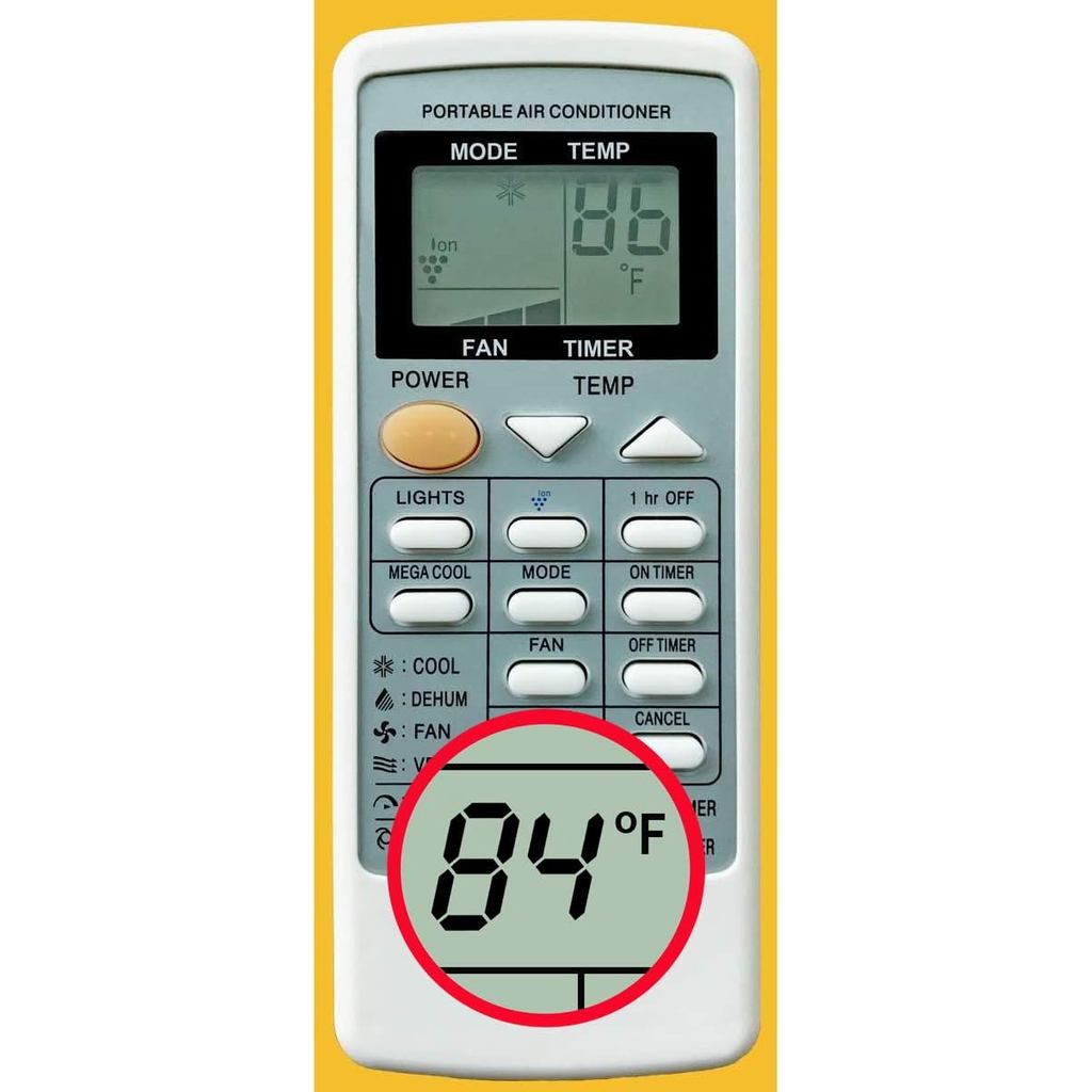Thay thế cho điều hòa cầm tay Sharp Điều khiển từ xa CRMC-A705JBEZ CV-P09LV AY-A9GR CV-2P10SC CV-P09