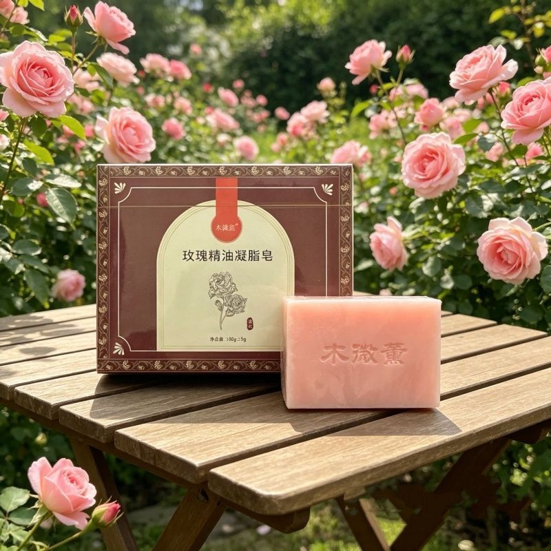 Tân Cương Yili Oải Hương Hoa Hồng Tinh Dầu Gel Xà Phòng Rửa Mặt Tắm Rửa Tay 100gbd 26.08.13