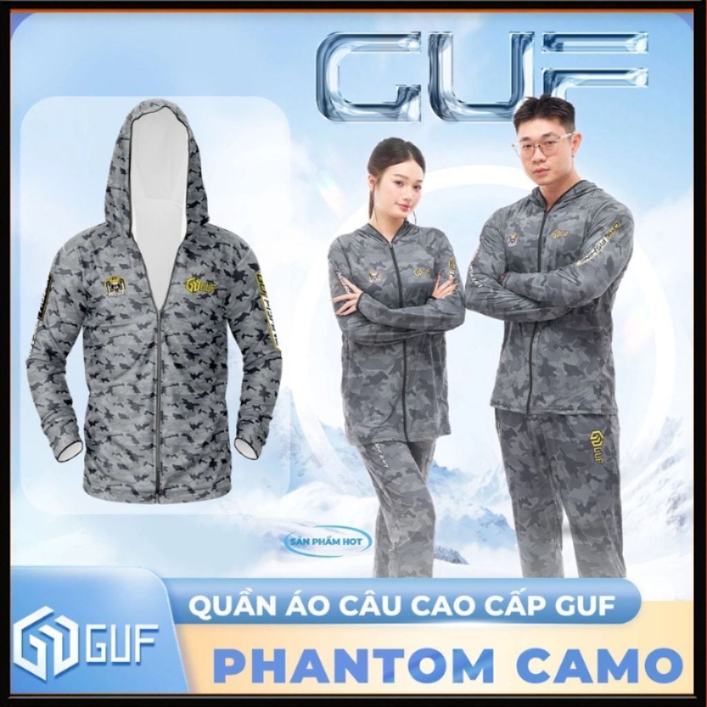 Áo Camo GUF Fishing