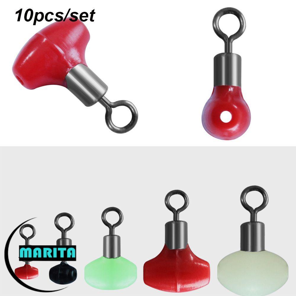 MARITA 10 Cái / túi Thanh Trượt Hạt Giải Quyết Nóng Phụ Kiện Dây Bền Giàn Khoan Chạy Sổ Cái