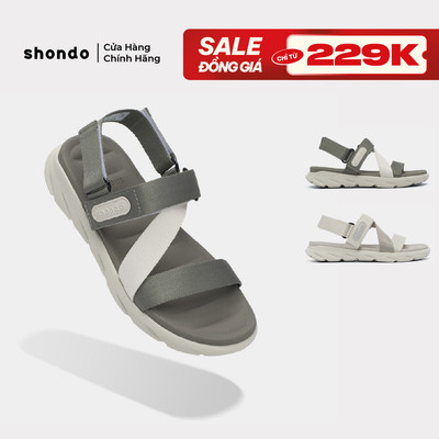 Giày Sandal Nam Nữ F6S Ver 2.0 Thoải Mái, Nhẹ Êm Shondo Nhiều Màu