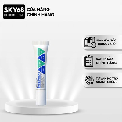 Gel Chấm Mụn Trioderma Hỗ Trợ Giảm Mụn, Gom Cồi Và Hỗ Trợ Giảm Thâm Do Mụn Anti Acne Gel 15g