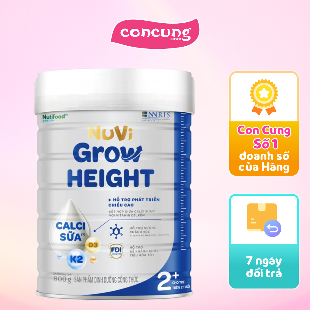 SPDDCT Nuvi Grow Height 1+ 800g