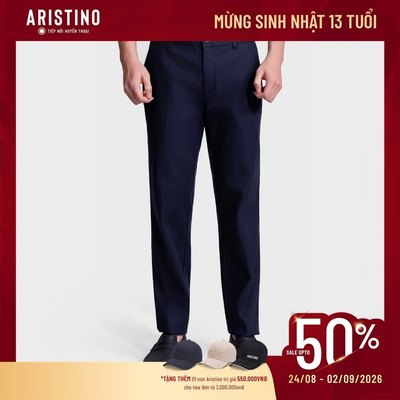 Quần Kaki Nam Aristino Fiero 96% Cotton Thoáng Khí Dáng Suông Rộng AKK0160S0