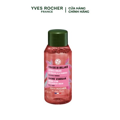 Giấm xả tóc bóng mượt Yves Rocher Mini Shine With Raspberry Vinegar Rinsing Lotion 50ml