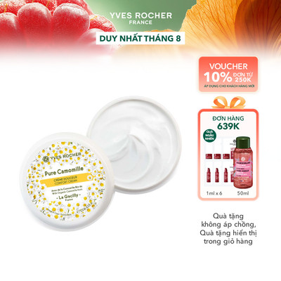 Kem dưỡng da dành cho cơ thể Yves Rocher Pure Camomille Comfort Cream 125ml