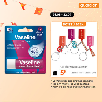 Son Dưỡng Môi Hồng Cherry Vaseline Stick 4.8Gr | Guardian Việt Nam