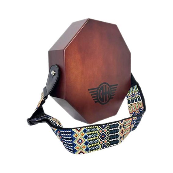 Trống Cajon di động kèm túi, Trống Cajon hình bát giác, Trống du lịch cho người chơi Cajon