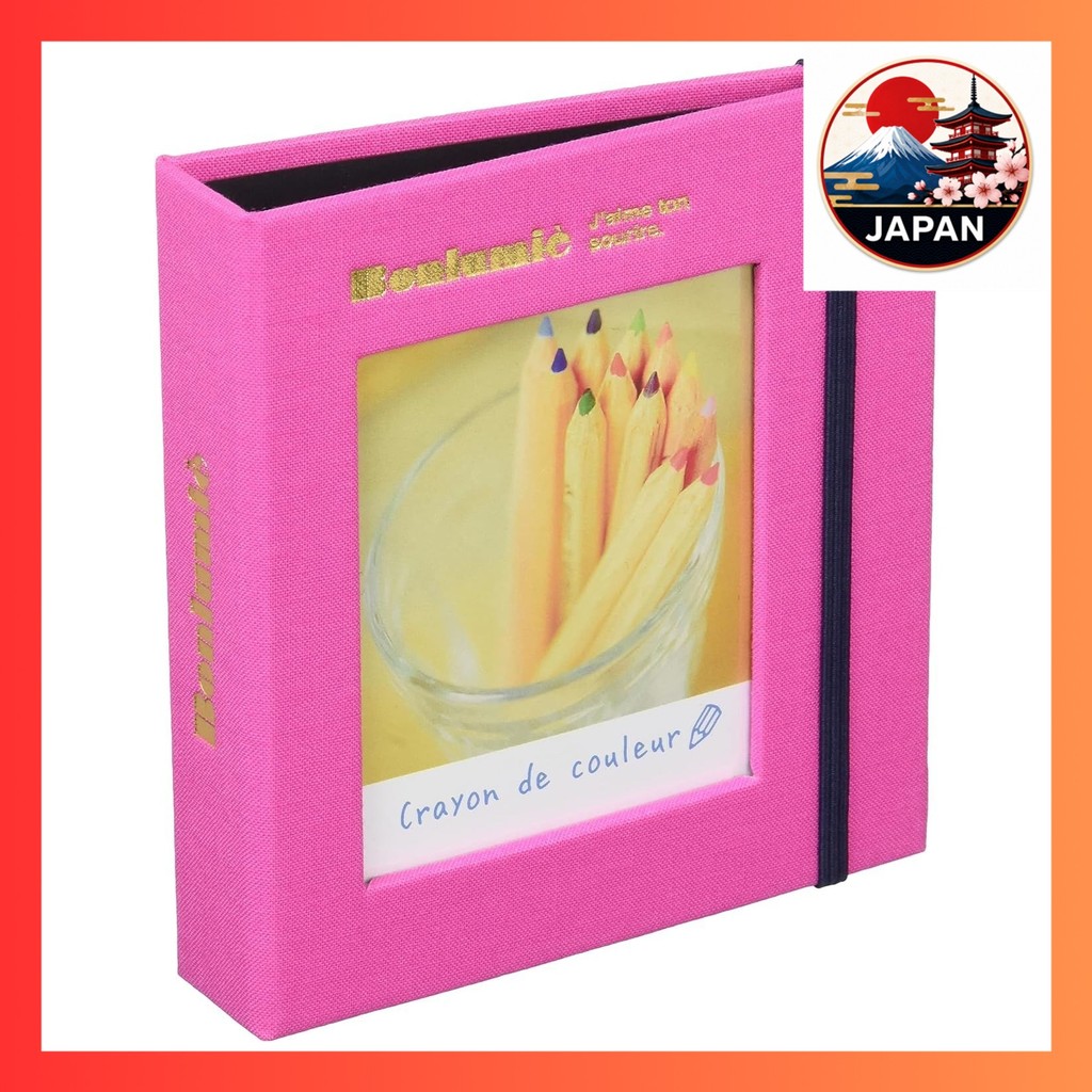 [Directly from Japan]Nakabayashi Instax Square Pocket Album, Pink, 23672【Prime Japan】