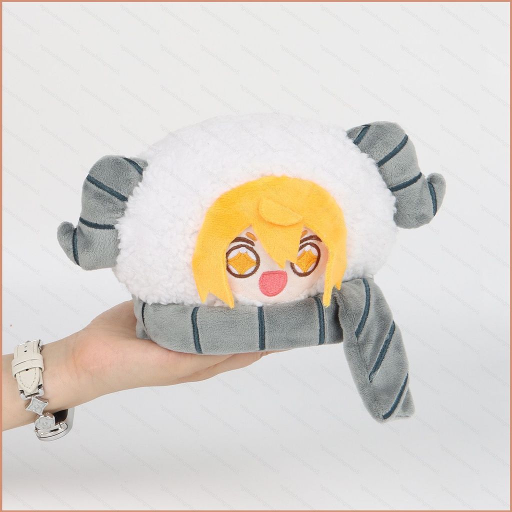 Dub Limbus Company Don Quixote Plushie Cừu Ram Horn Mochi Sang Trọng Búp Bê Lông Tơ Trắng Tròn Đồ Ch