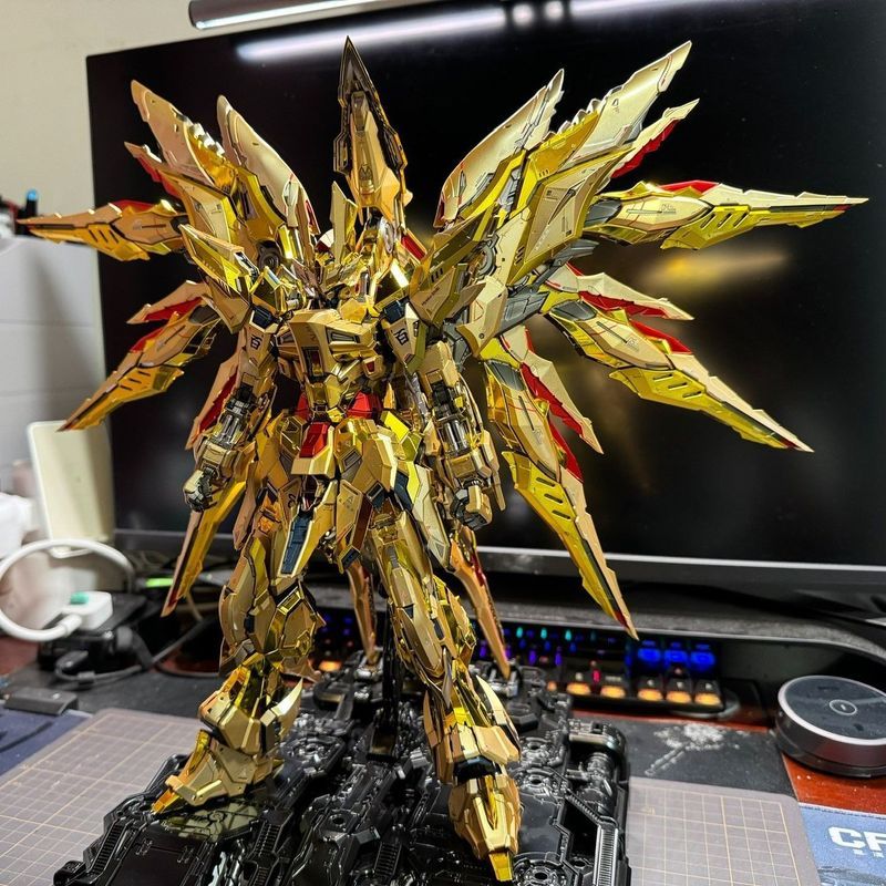 Ý tưởng Modong Hạt nhân hoặc Gundam Lu Bu Bai Xue Ji Unicorn Ao Bing Dị giáo Mô hình Hình Trao đổi n