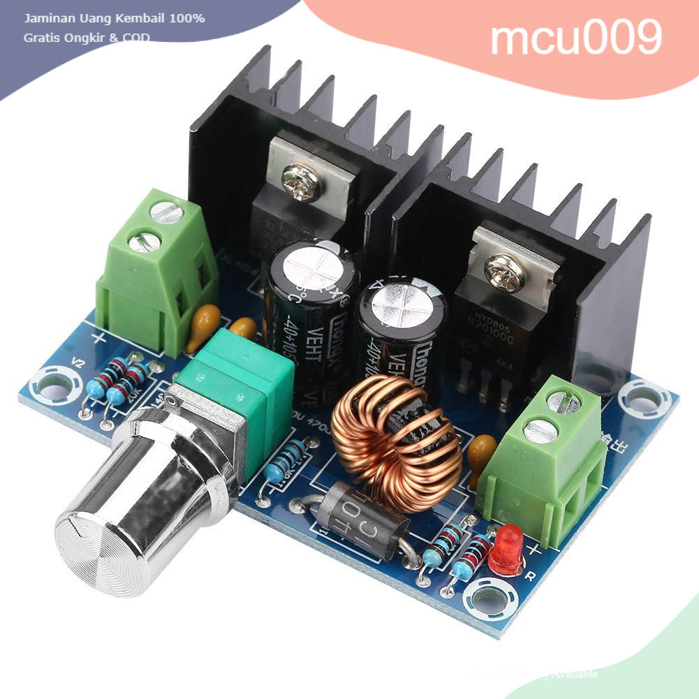 159 Mạch Hạ Áp - Giảm Áp XH-M401 DC-DC XL4016 XL4016E1 PWM 4-40V Xuống 1.25-36V 8A 200W