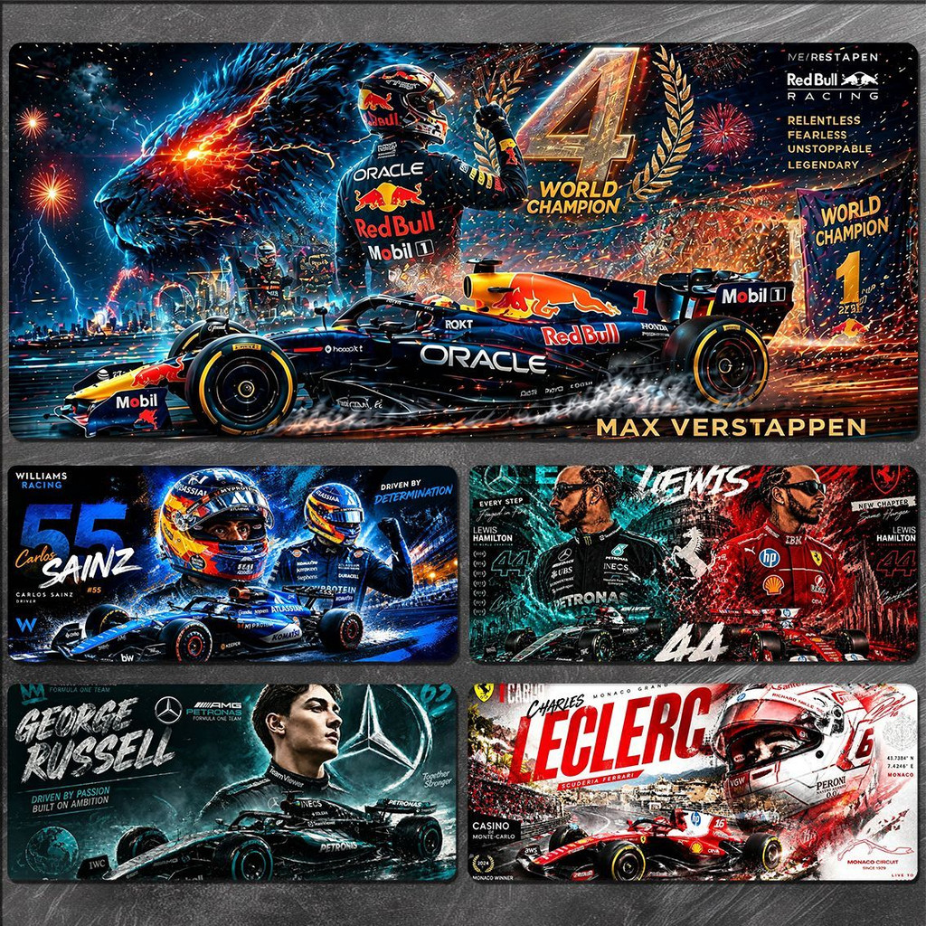 Racing Series F1 Racer Cool Mouse Pad AI Series Hoạt động Tùy chỉnh miễn phí