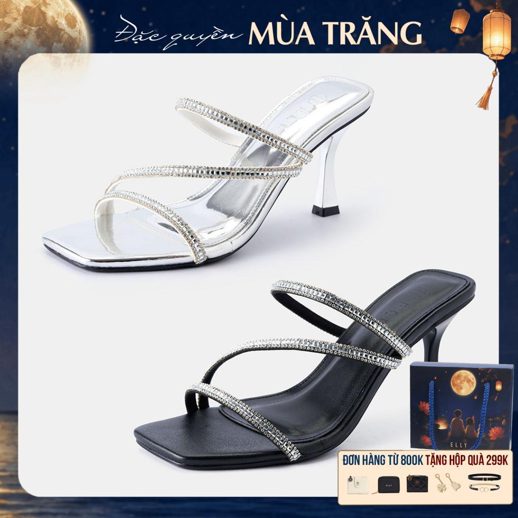 Giày dép cao gót nữ ELLY EG263 8cm da tổng hợp thời trang thanh lịch