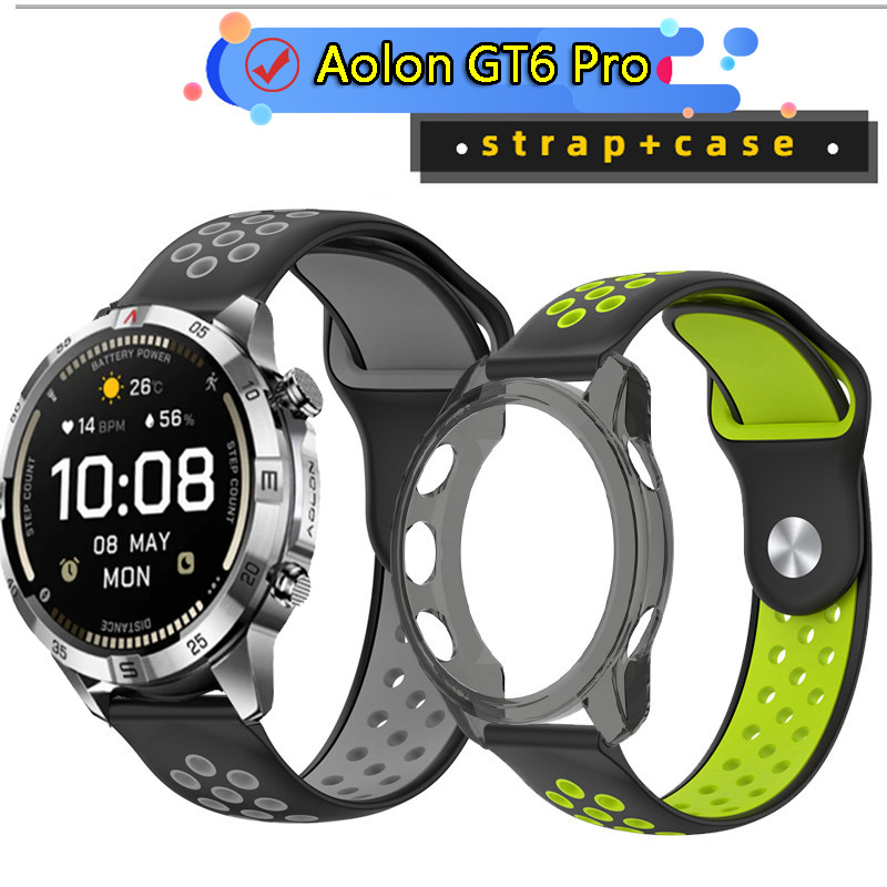 Ốp lưng Aolon GT6 Pro Bảo vệ màn hình Dây đeo Aolon GT6 Pro Dây đeo silicon Aolon GT6 Pro Dây đeo đồ